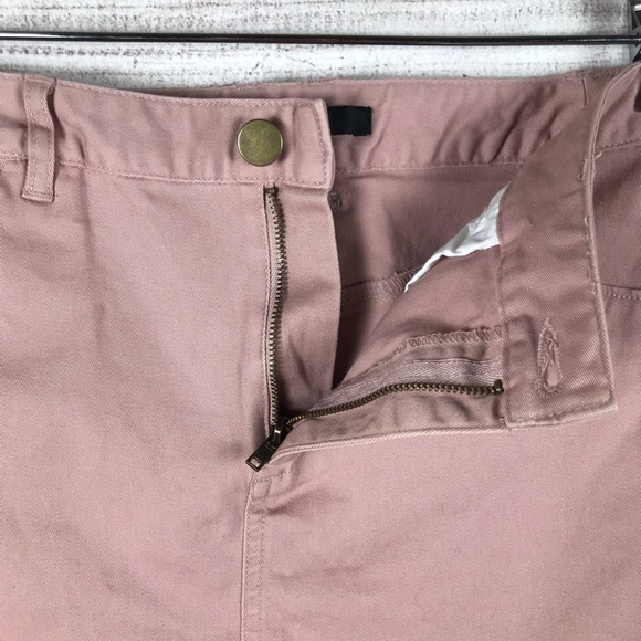 Forever 21 Denim Midi Above Knee Maeve Skirt Sz S - Picture 4 of 10